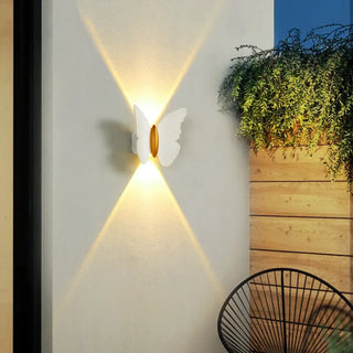ILON Butterfly Exterior Sconce – Nature-Inspired Decorative Outdoor Wall Light