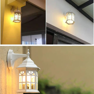DOIJOT Classic Exterior Lantern – Traditional Black Outdoor Wall Light