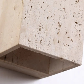 STONE Pumice Natural Outdoor Exterior Lamp – Textured Stone-Style Wall Light