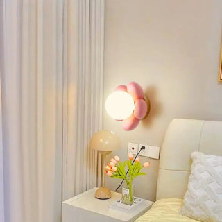 TITE flower wall sconce soft glow for girls room