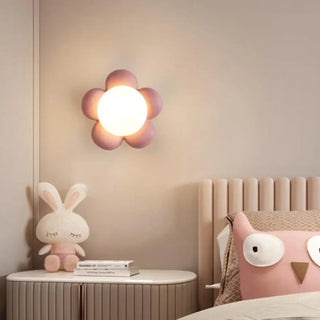 TITE flower wall sconce for little girl's bedroom