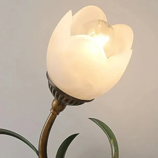 VONIA gold floral wall light close-up detail
