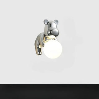 TEDDY bear-shaped wall sconce playful modern design