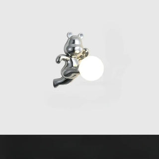 TEDDY modern playful bear wall sconce bedroom
