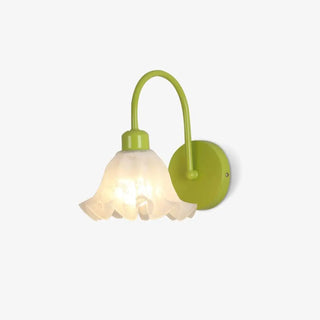 Contemporary floral wall sconce E27 – 25cm height