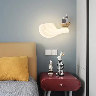 MANOVA hand sconce variant C 27x20cm – close-up detail