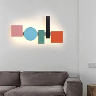 Geometric wall sconce G9 dimmable – size S 68cm IP65
