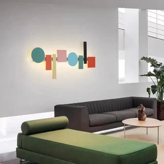 Large geometric wall light M 105cm – G9 acrylic dimmable