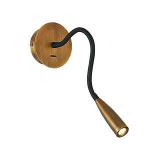 bronze flexible wall light LED 3W – minimalist modern