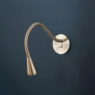 articulated wall sconce gold – bedroom reading light