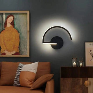 Modern elegant wall sconce LED – ambient bedroom lighting