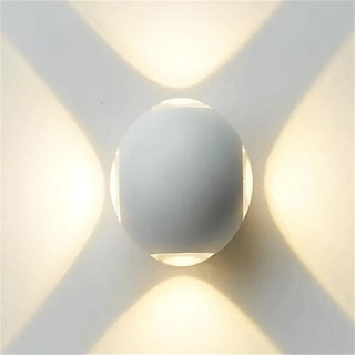 CER Ball LED Outdoor Wall Light – Spherical Contemporary Exterior Design