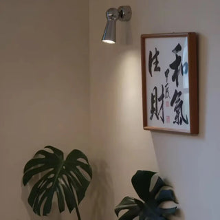 TRORESE chrome aluminum wall sconce contemporary