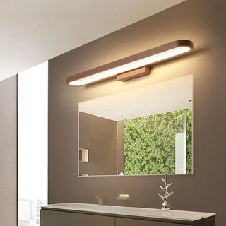 Chocolate LED bathroom wall sconce 18W aluminium modern