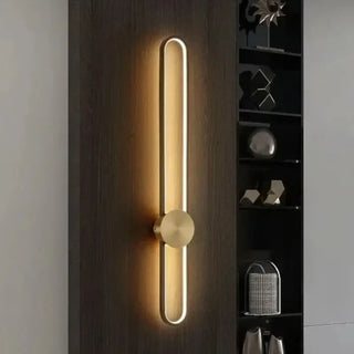 TIANAH gold accent wall light contemporary design