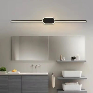Saba aluminium LED wall sconce 60 cm diameter