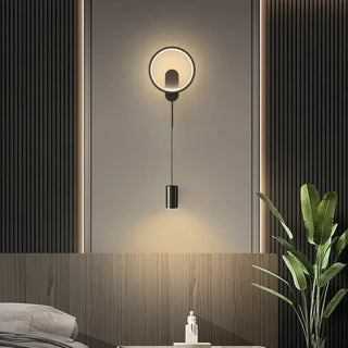 SUPI contemporary swivel wall light warm ambient glow