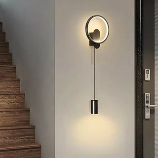 SUPI modern wall sconce LED swivel mechanism detail