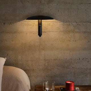black curved reading wall light 6W – adjustable arm