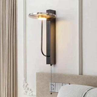 LODONI wall sconce close-up marble texture detail