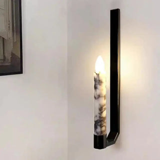 Marble luxury wall sconce E27 LED 54cm art deco IP20