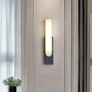 White marble wall sconce – warm 3000K Nordic Scandinavian