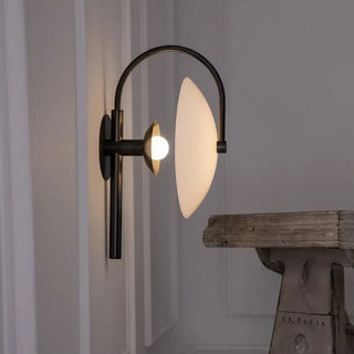 DIFFU Black Metal and White Diffuser Ceiling Light – view 1