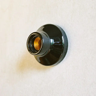 Clean disc wall sconce 10x5cm aluminum – close-up