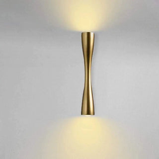 Black adjustable LED wall sconce close-up – aluminum 3000K 4200g