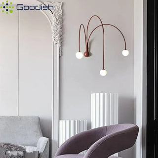 ARCHE Modern Curved Arches Ceiling Light – view 4