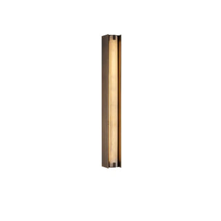 Beige metal LED wall sconce 55cm warm 3000K light glow