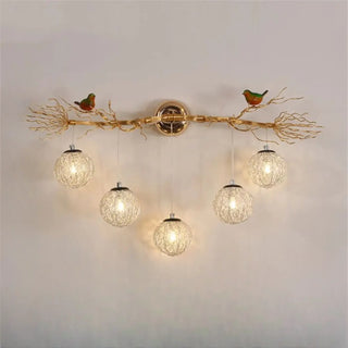 SYLVANA romantic branch wall sconce bedroom accent