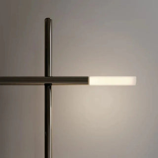 Gold geometric LED wall light – 66W cross design