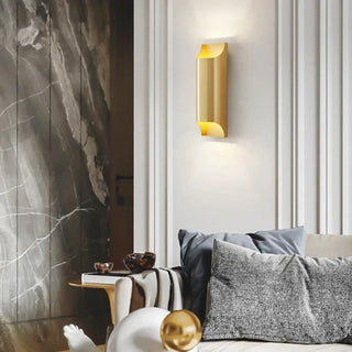 Soutus LED wall sconce 3/4 angle hallway