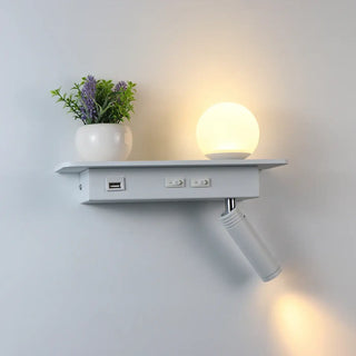 Camel plant wall sconce E27 – modern LED botanical design