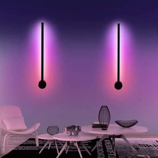 vibrant multicolor wall light aluminum – modern design