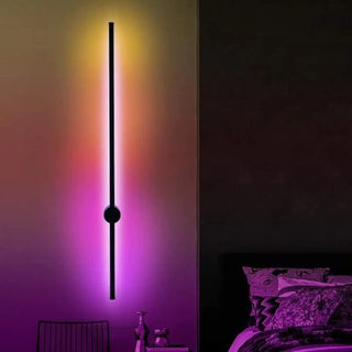 colorful aluminum wall light G4 – small 6×50cm