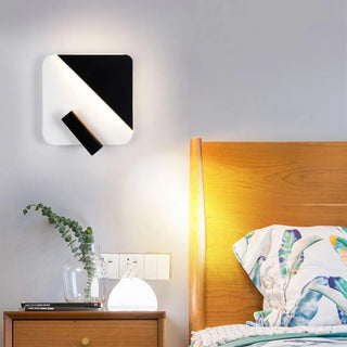 Black triple wall sconce G4 LED 10W modern design