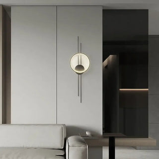 Black dimmable LED wall sconce G9 IP65 60cm hallway outdoor