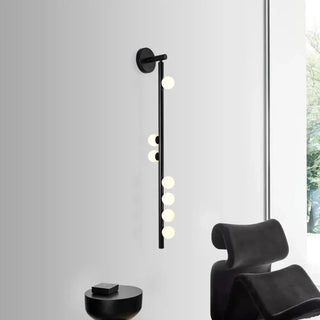 Multi-ball wall sconce gold black – G9 dimmable 100cm height