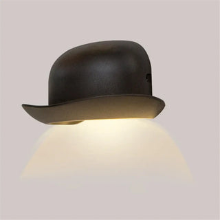 Hat wall sconce E27 LED – white Nordic modern bedroom