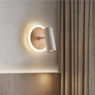 TOURE adjustable LED wall sconce white Scandinavian