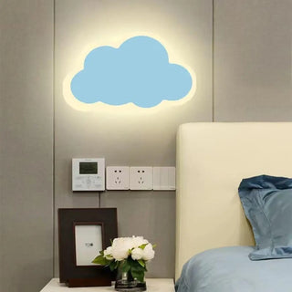 G4 cloud wall light top view – 30×19cm aluminum multi-color choice