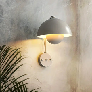 Bold colourful wall sconce E27 16W LED metal modern bedroom