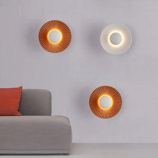orange glass wall sconce G4 LED – 16×16cm IP65 modern