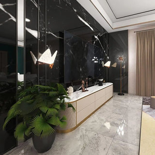Butterfly wall sconce warm 3000K glow – detail view