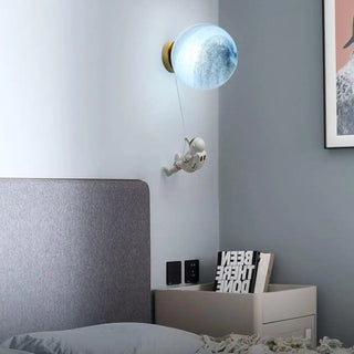 PLANETE cosmic wall sconce warm 3000K – close-up