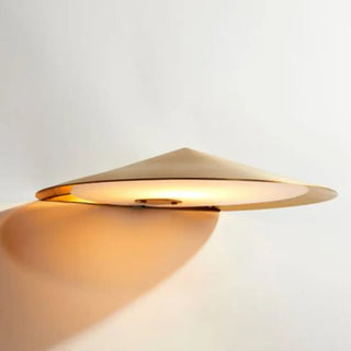 Chrome cone wall sconce G9 LED dimmable modern 32cm