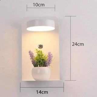 USB wall sconce with integrated USB charging port modern