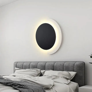 Black post-modern LED wall sconce – IP65 9W 1500g outdoor indoor